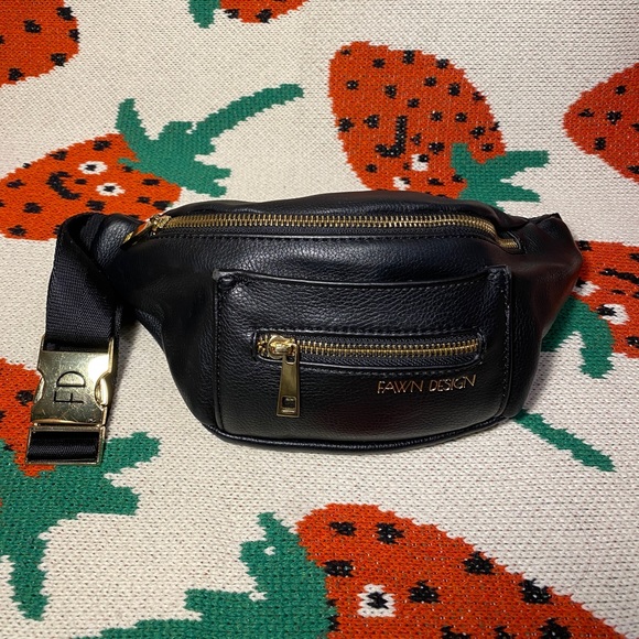 Fawn Design, Bags, Fawn Design Black Fanny Pack